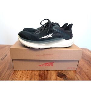 ALTRA Torin 8 Running Shoes Sneakers Black White Zero Drop Wide Toe Box 7.5